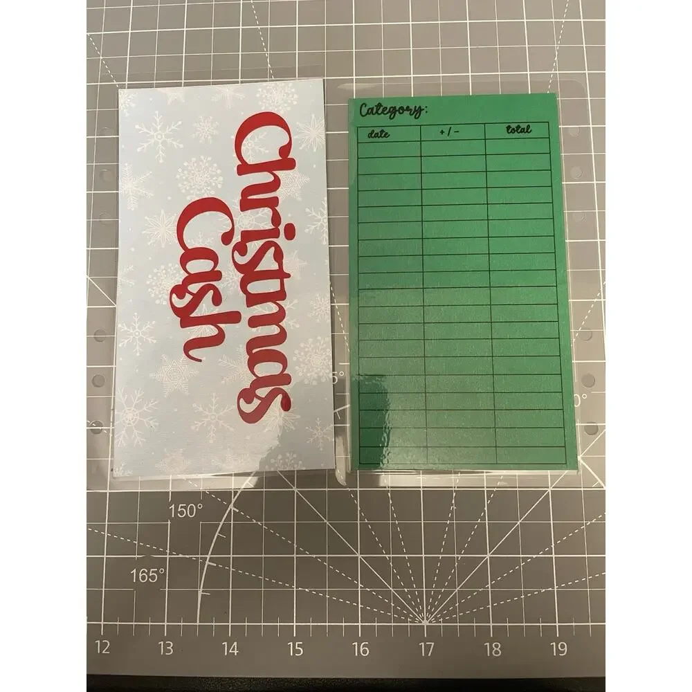 Budget Binder Cash Envelopes Bundle Lot 52 Week Christmas Bank Breakdown Card